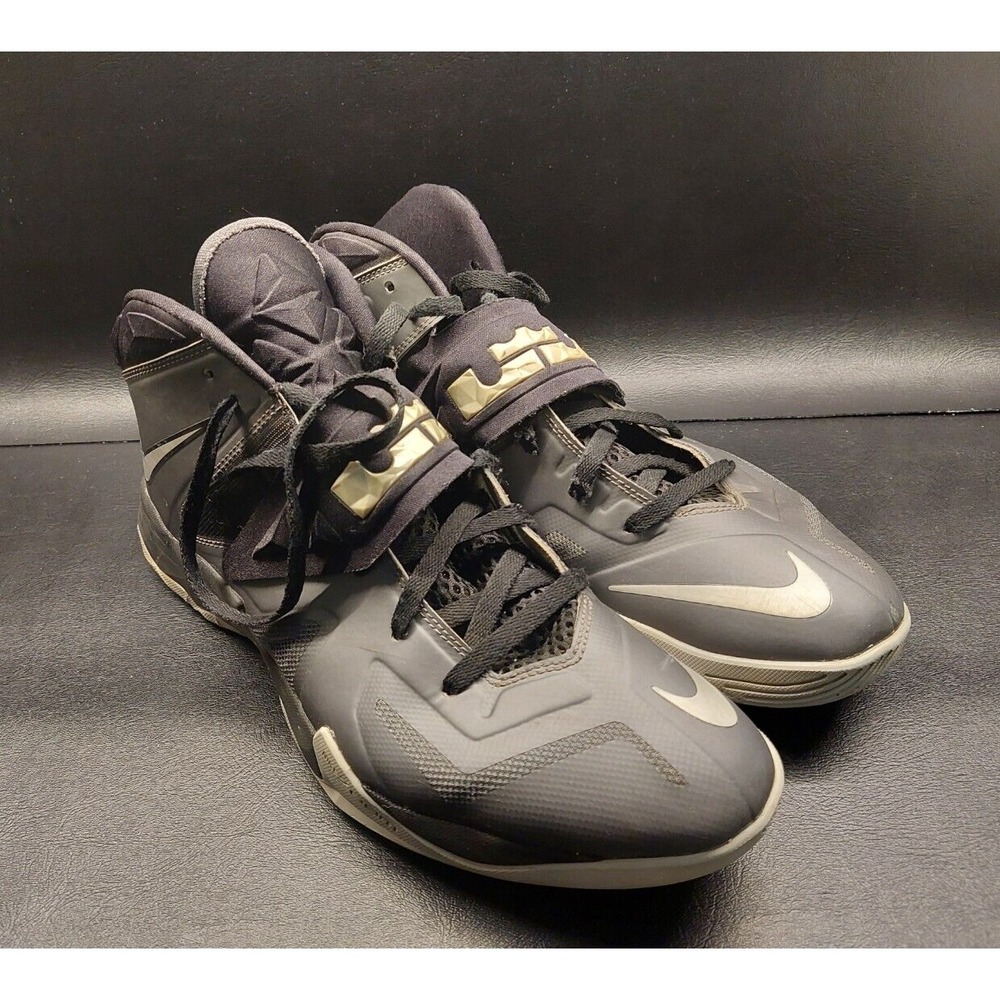 Nike LeBron Zoom Soldier 7 Trainers Mens Shoes Size 13 Dark Grey Basketball